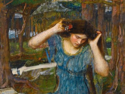 Vain Lamorna, A Study for Lamia by John William Waterhouse
